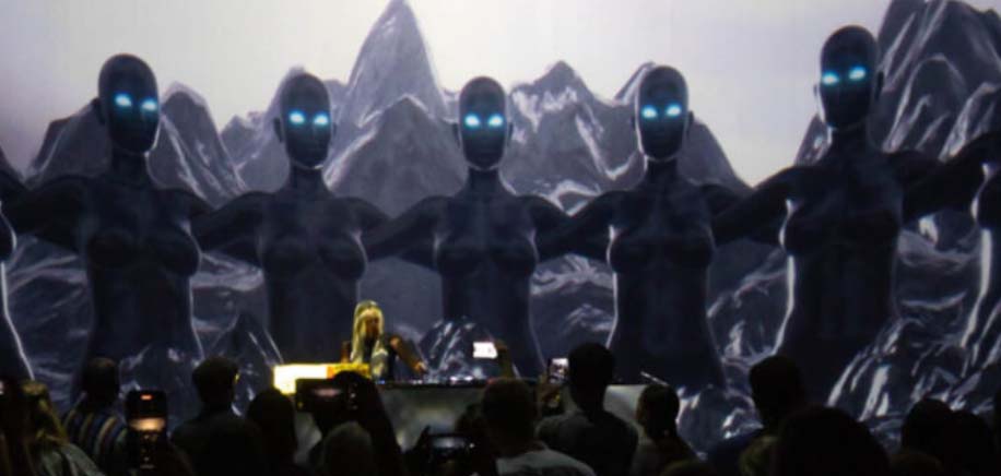 people enjoying a disco party